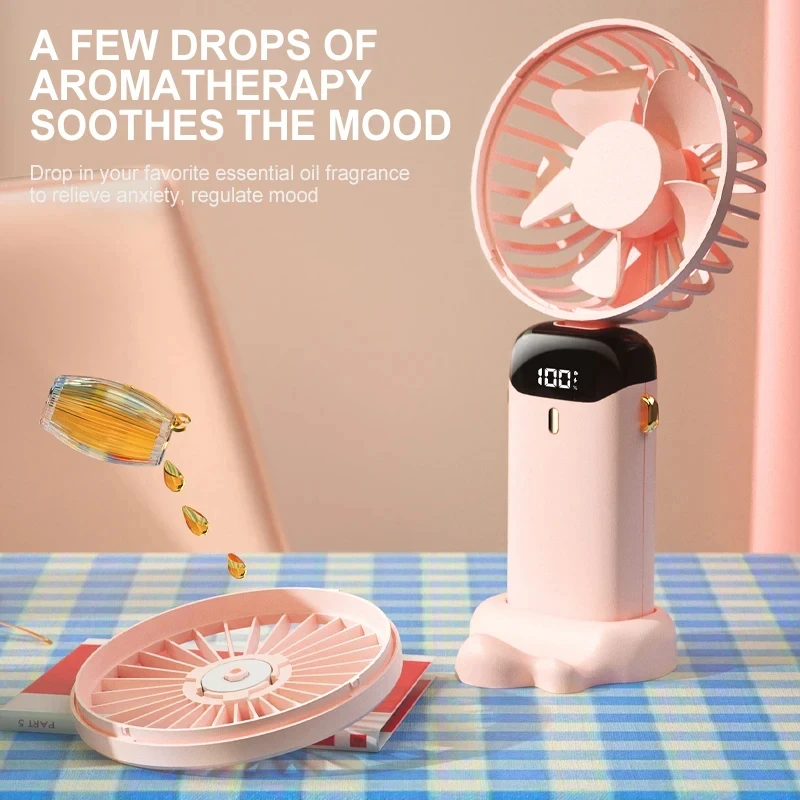 Mini Handheld Fan Foldable Nec - Small Appliances 评论和价格