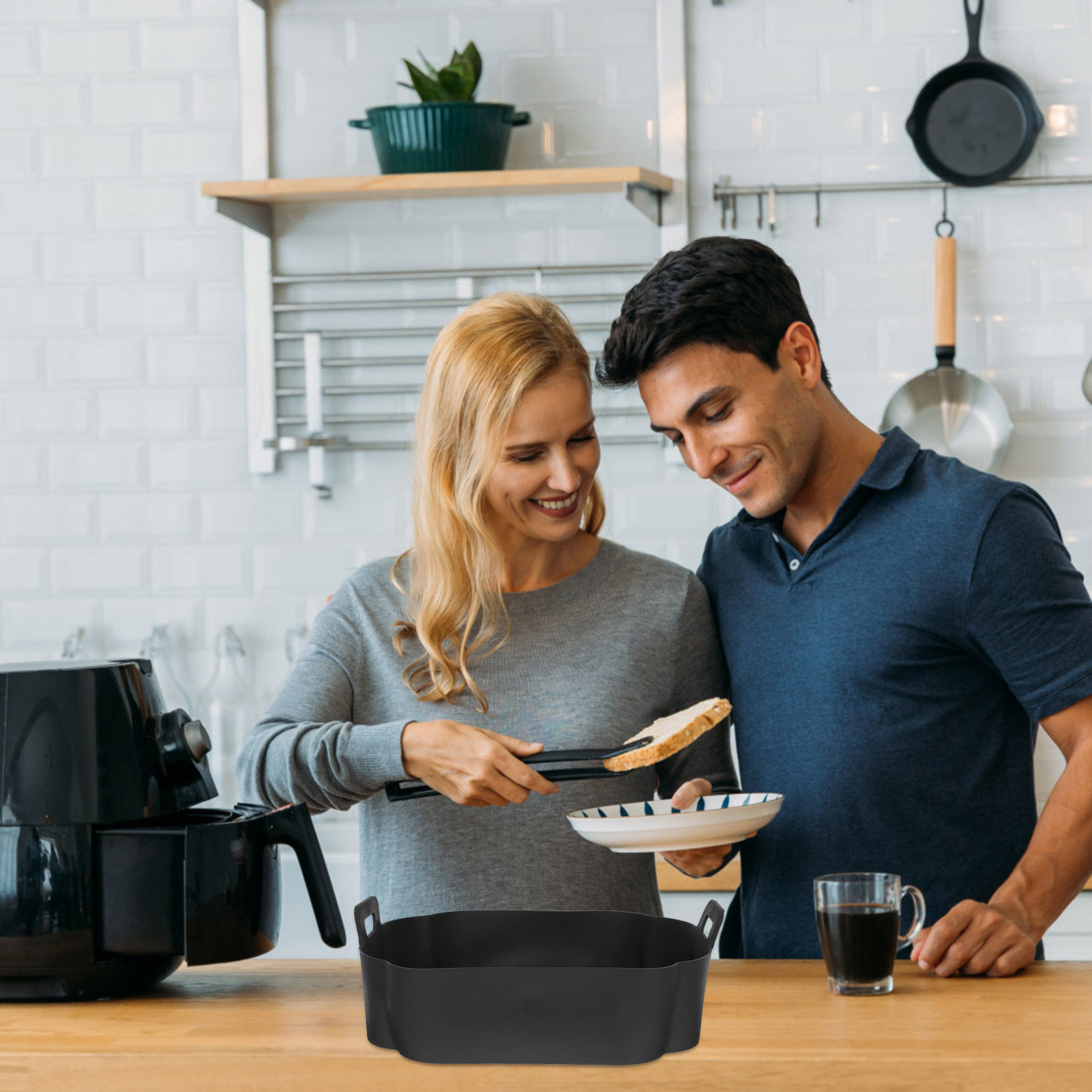 Air Fryer Silicone Baking Line - Air Fryer Silicone Pot Liner 评论和价格