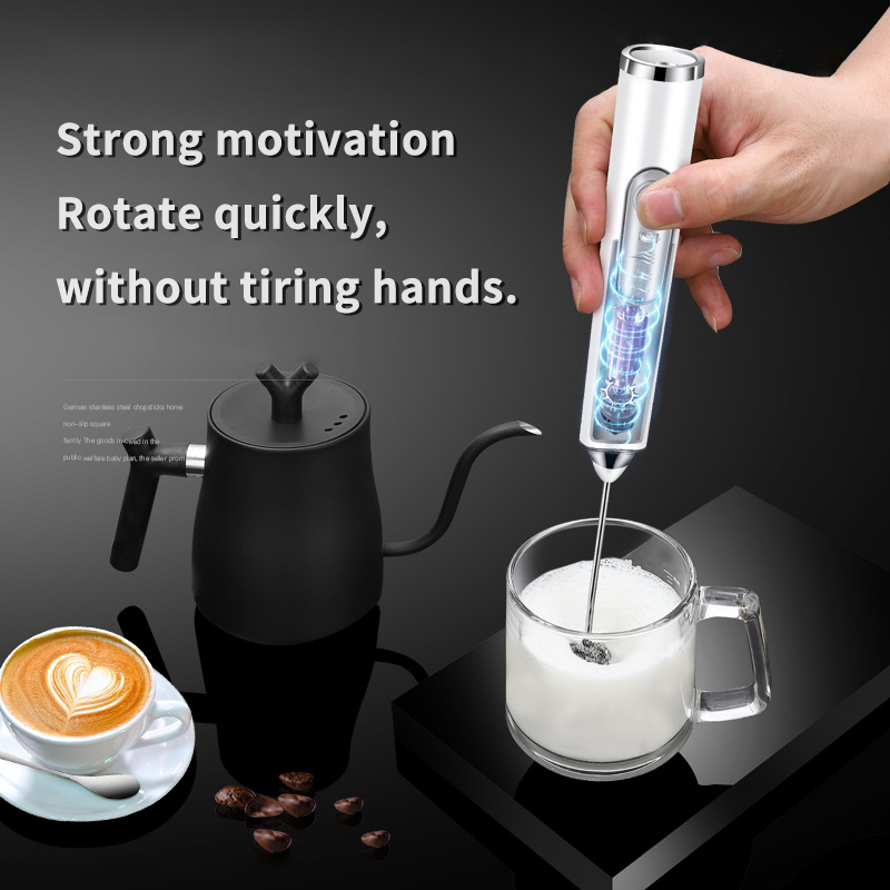 Electric Milk Foamer Blender W - Immersion Hand Blender Set 评论和价格