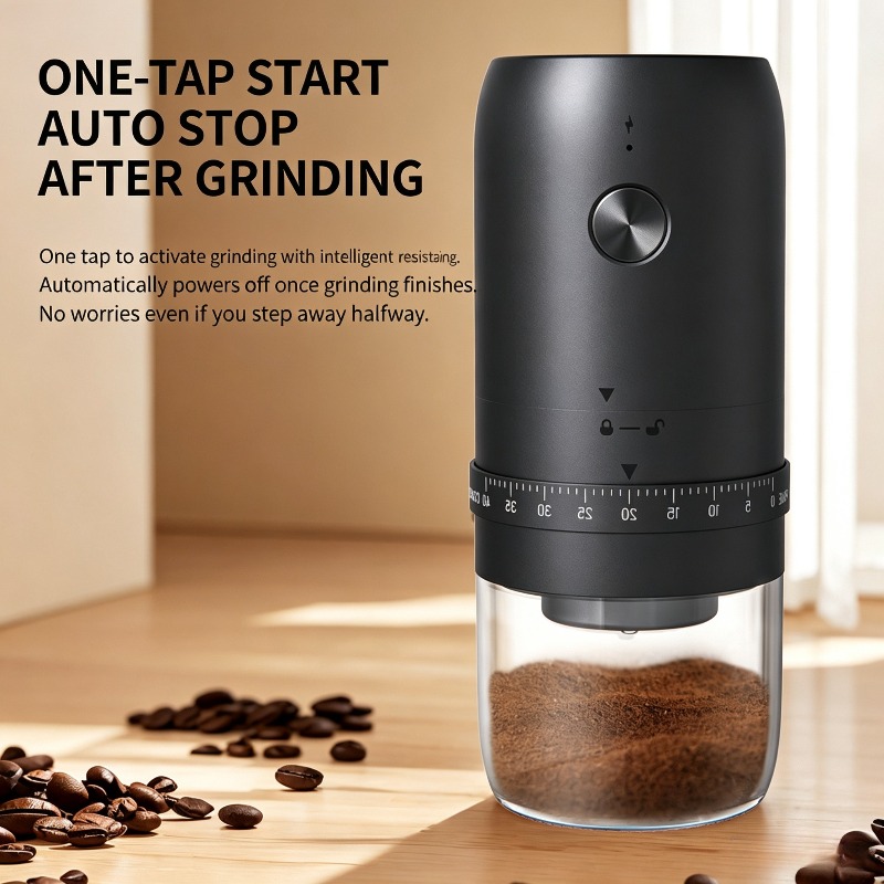 Portable USB Electric Cafeteir - Coffee Bean Grinder Electric 评论和价格