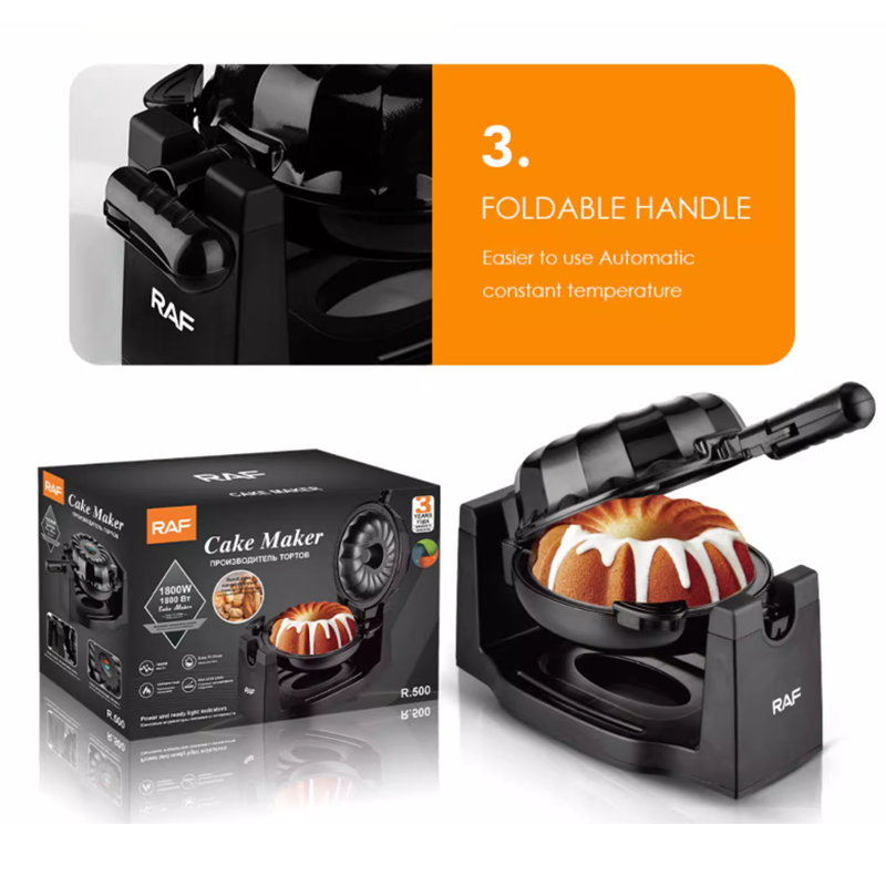 Newest Quality Electric Rotati - Mini Waffle Maker Machine 评论和价格